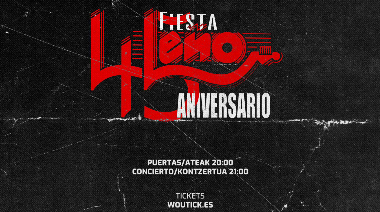 Homenaje a Leño por su 45 aniversario, conciertos en Guadalajara, Ponferrada y Oviedo