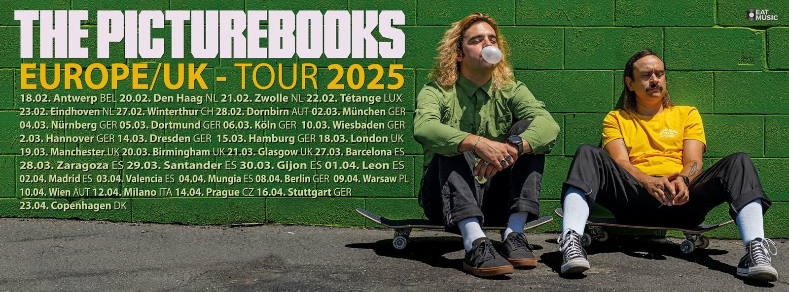 The Picturebooks anuncian nuevo álbum "Albuquerque" y gira por España en 2025