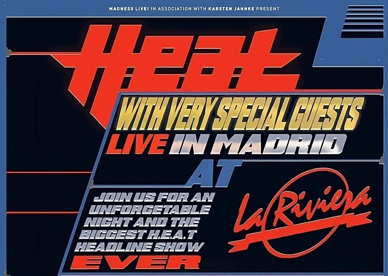 H.E.A.T agota en Madrid: concierto y grabación de su próximo DVD a la vuelta de la esquina