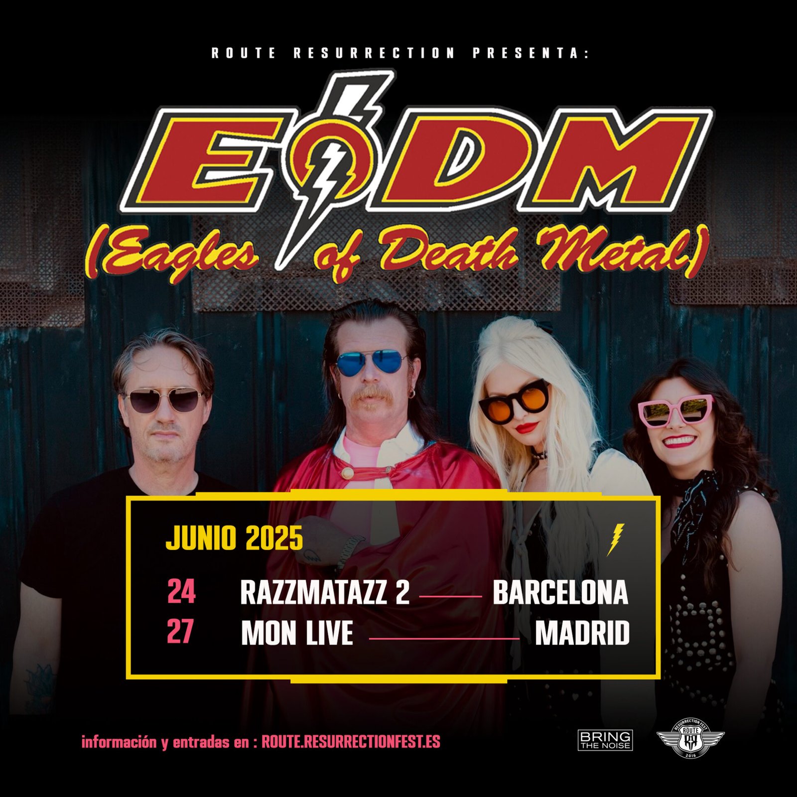 ¡Eagles Of Death Metal la semana que viene en Madrid y Barcelona!
