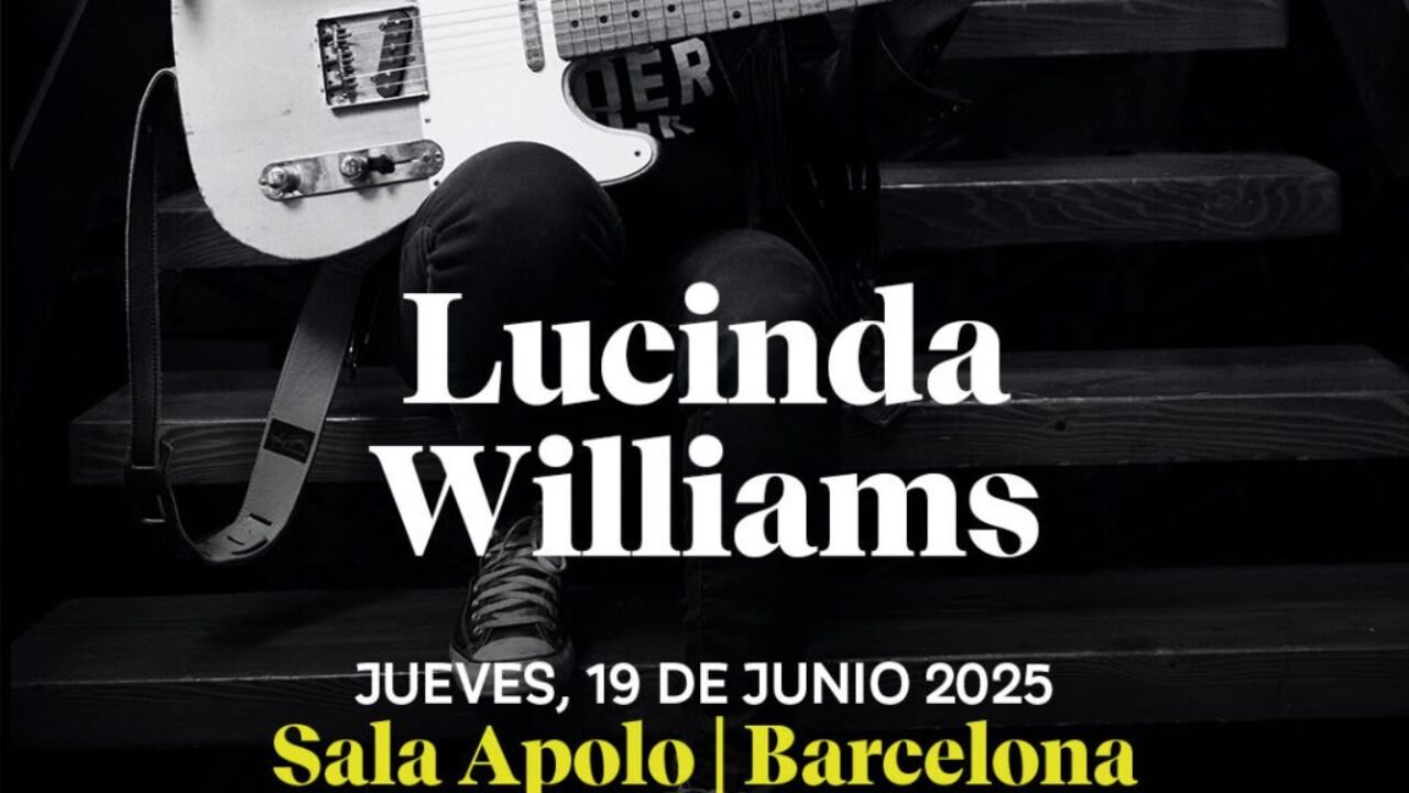 Lucinda Williams: conciertos en Barcelona y Madrid acompañada de una banda de lujo