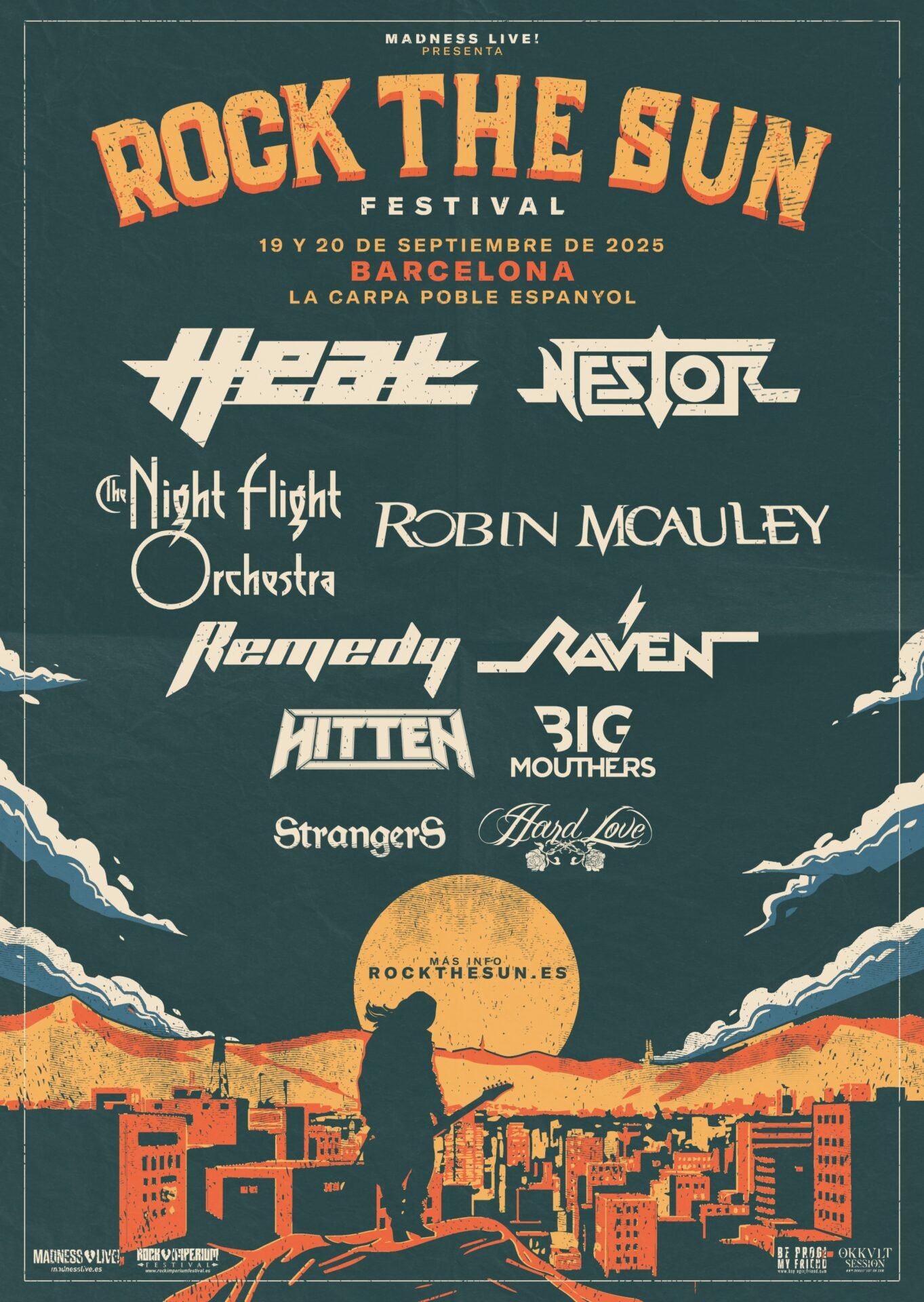 H.E.A.T encabezarán el Rock the Sun 2025 junto a otras 5 confirmaciones