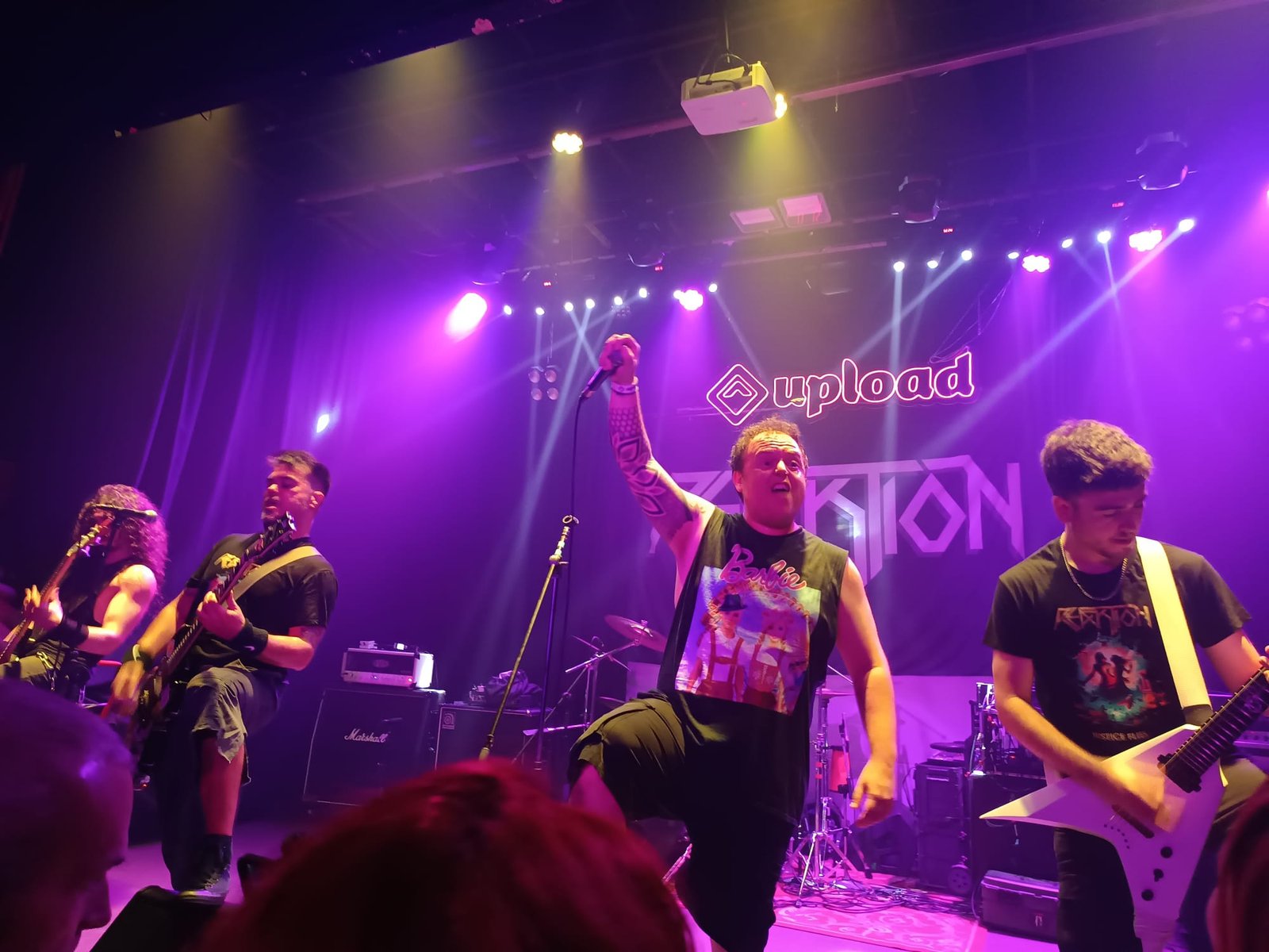 Reaktion, Illusion y Radity en Barcelona: la despedida de un clásico del thrash nacional