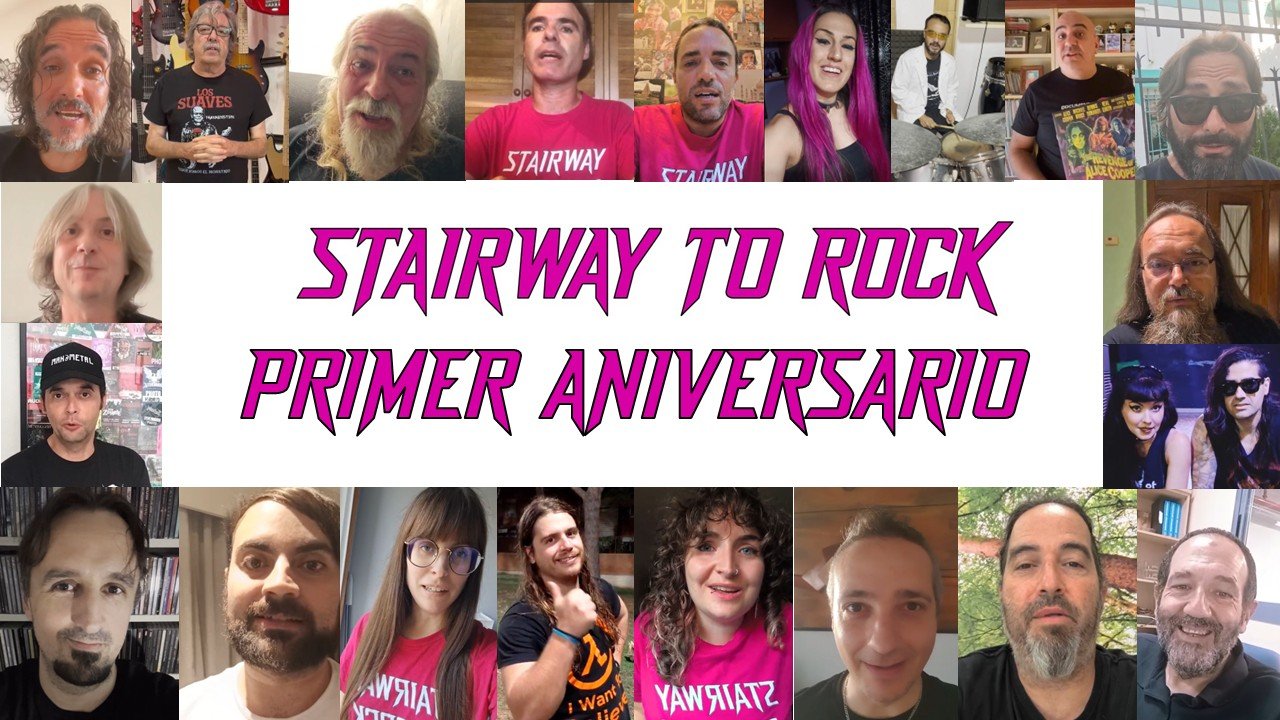 STAIRWAY TO ROCK: nuestro PRIMER ANIVERSARIO con AMIGOS