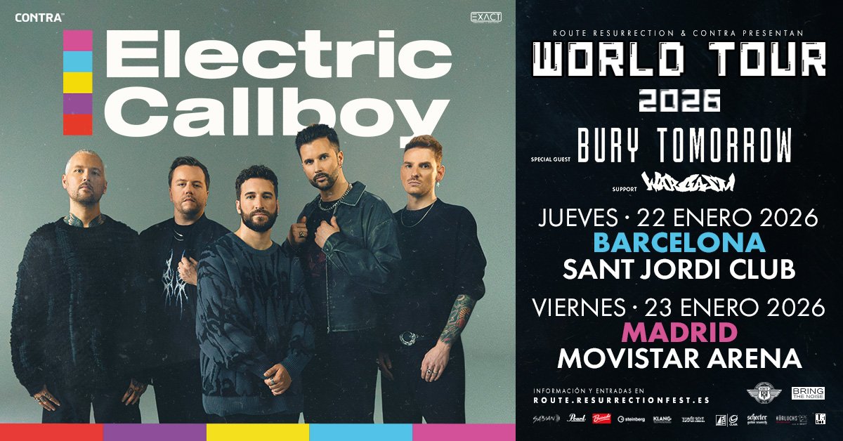 Electric Callboy anuncian su gira más ambiciosa con dos invitados de lujo