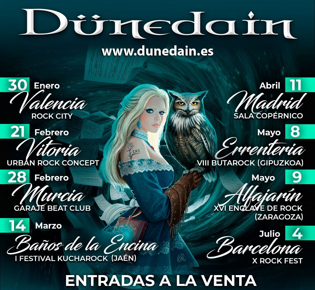 Dünedain amplía la gira de presentación de Érase y anuncia nuevas fechas para 2026