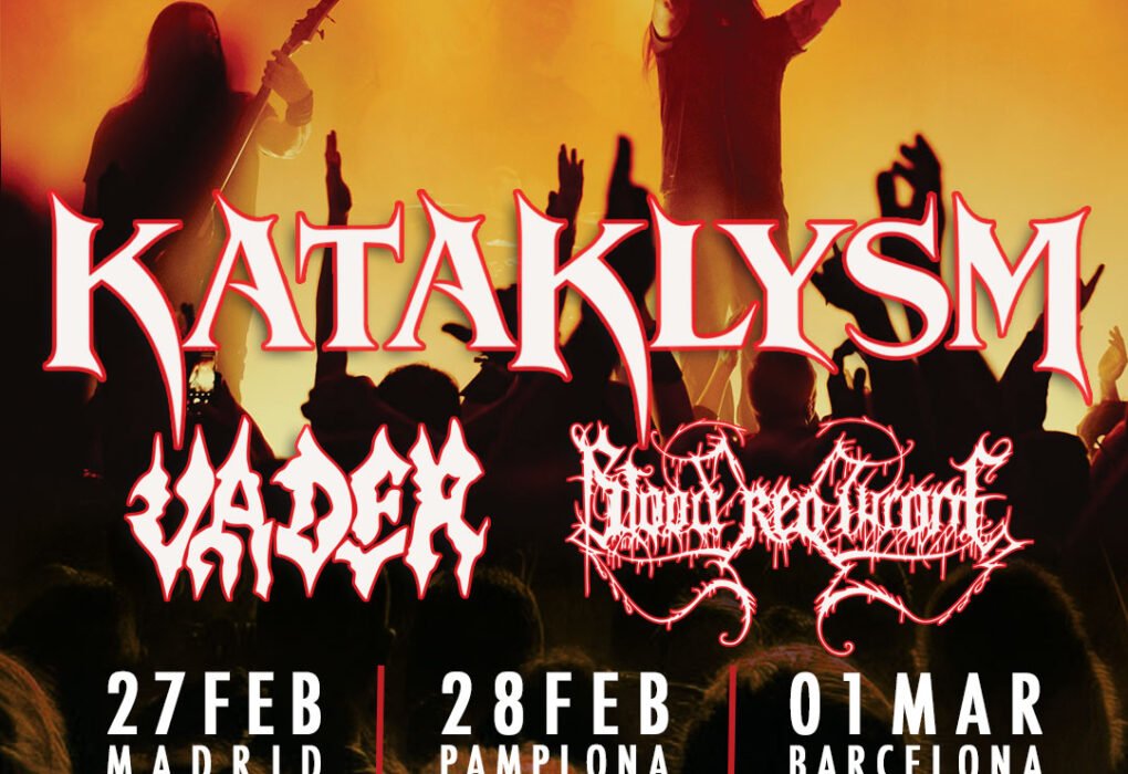 kataklysm Vader y Blood Red Throne en España