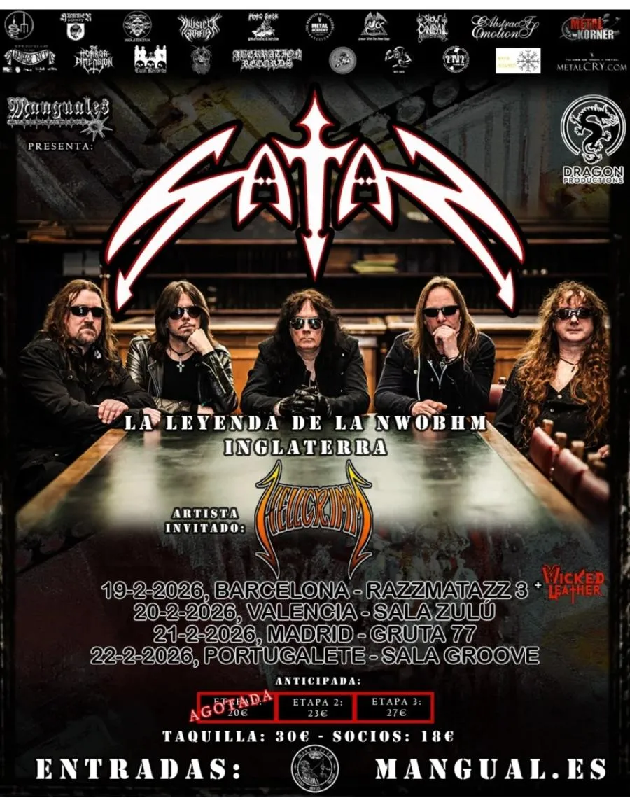 Satan aterriza en Barcelona con su heavy metal clásico en Razzmatazz 3