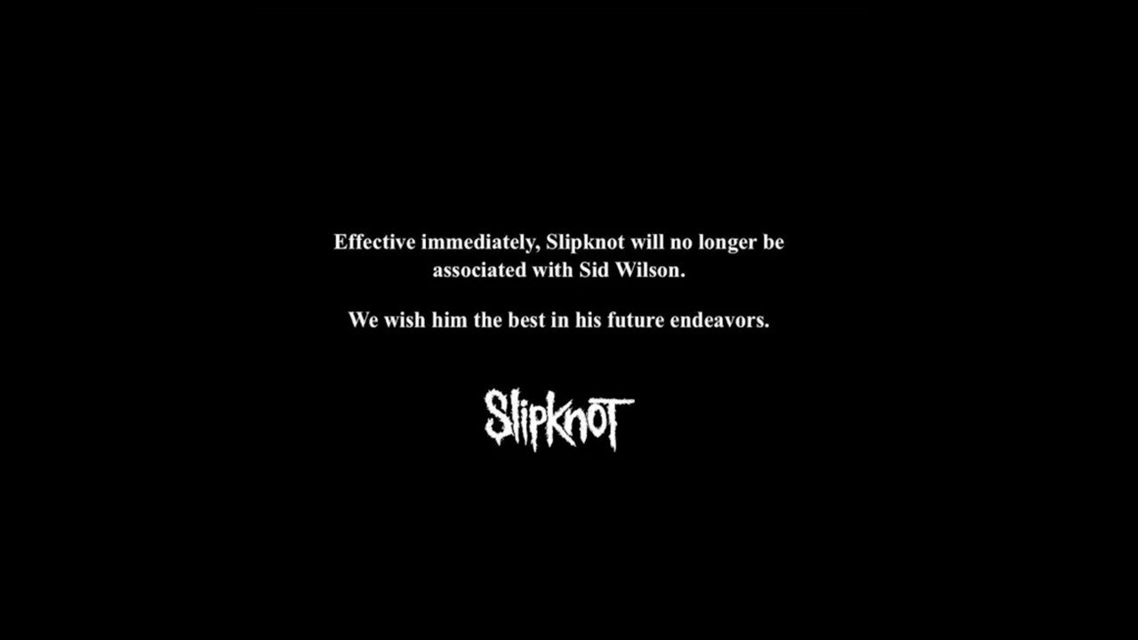 Slipknot anuncia oficialmente la salida de Sid Wilson
