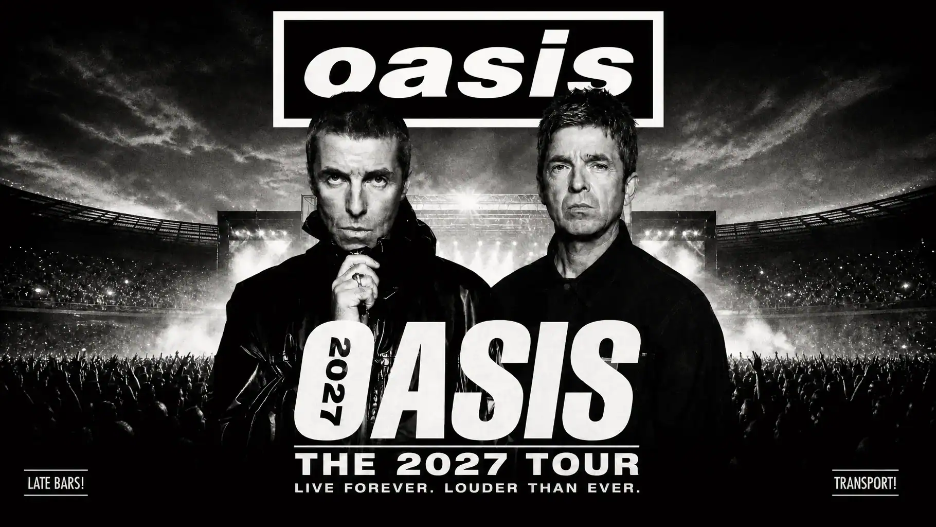 Oasis anuncian su regreso a los escenarios con 38 conciertos en 2027