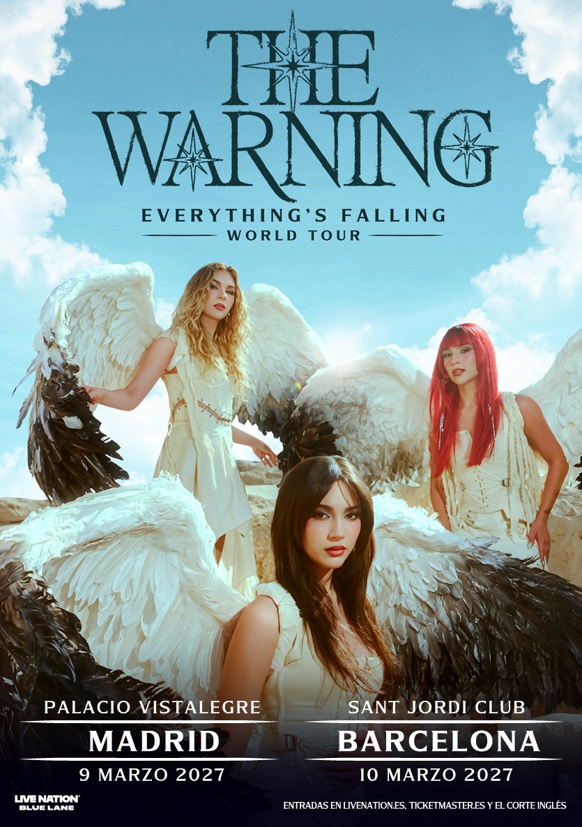 The Warning llevarán su Everything’s Falling World Tour a Madrid y Barcelona